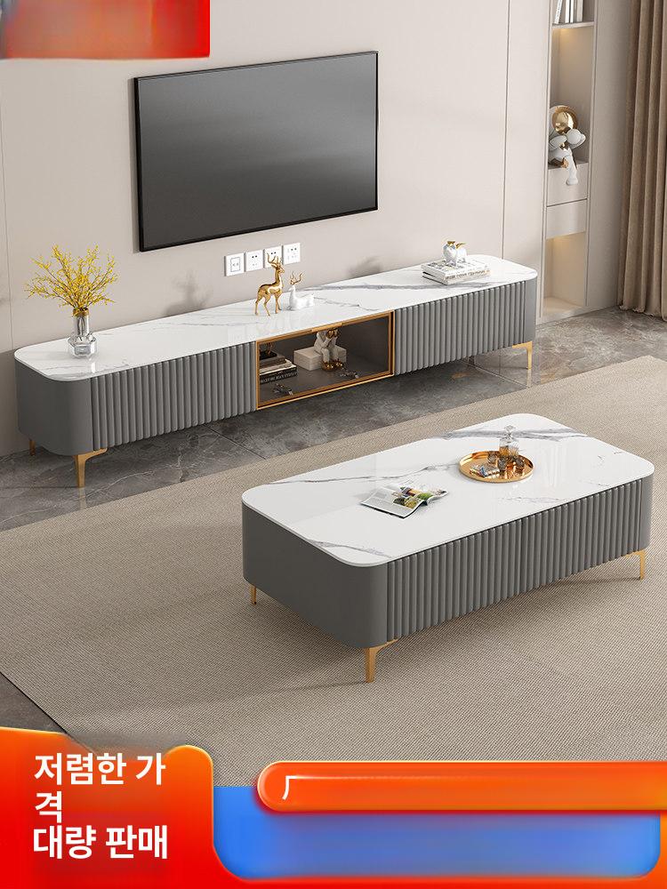 템바보드 거실장 TV 다이 안방 서랍장 거실 수납장 거실장 가구 - 상세 이미지 2