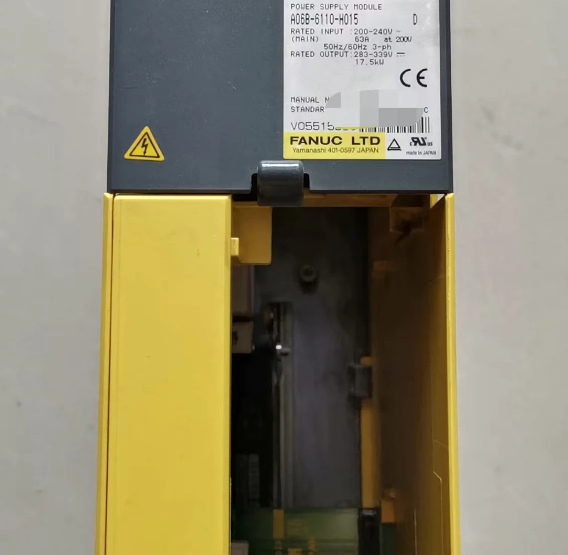 A06B-6110-H015 리퍼 서보 드라이브 확인