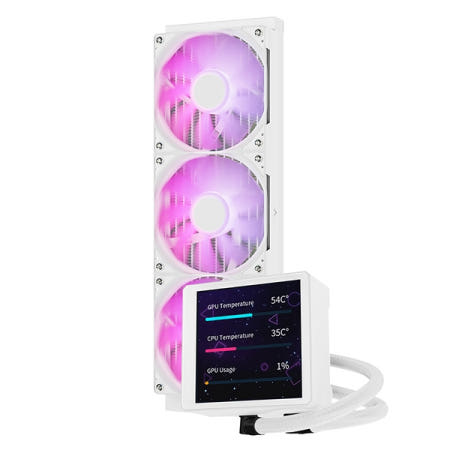 앱코 앱코 포세이돈 P360L LCD ARGB 디스플레이 (화이트)