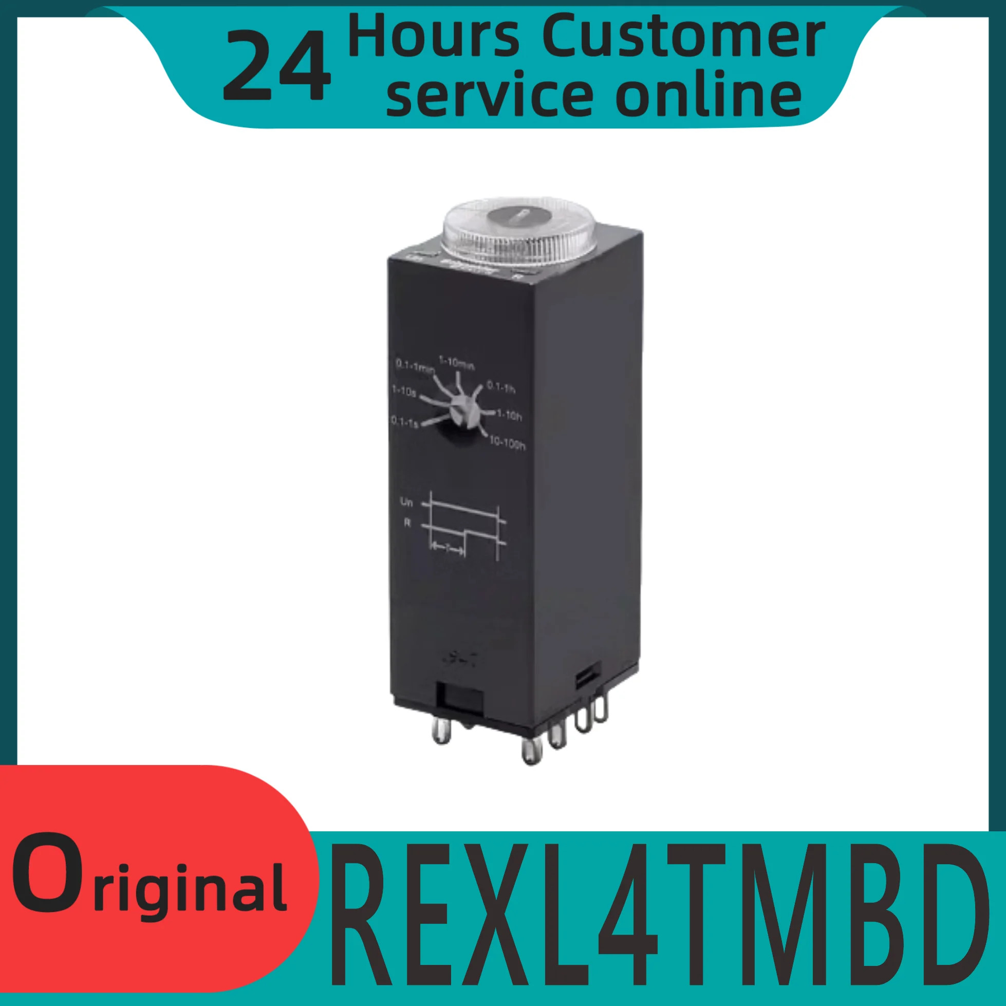 오리지널 타임 릴레이 REXL4TMBD DC24V 신