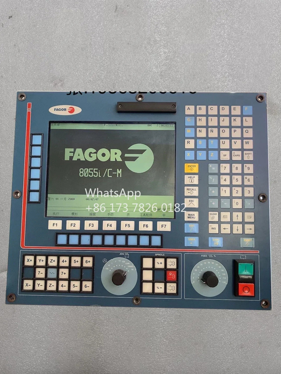 리퍼 CNC 8055iC-M-MON-K Fagor 시스템 8055i/C-M-MON-K