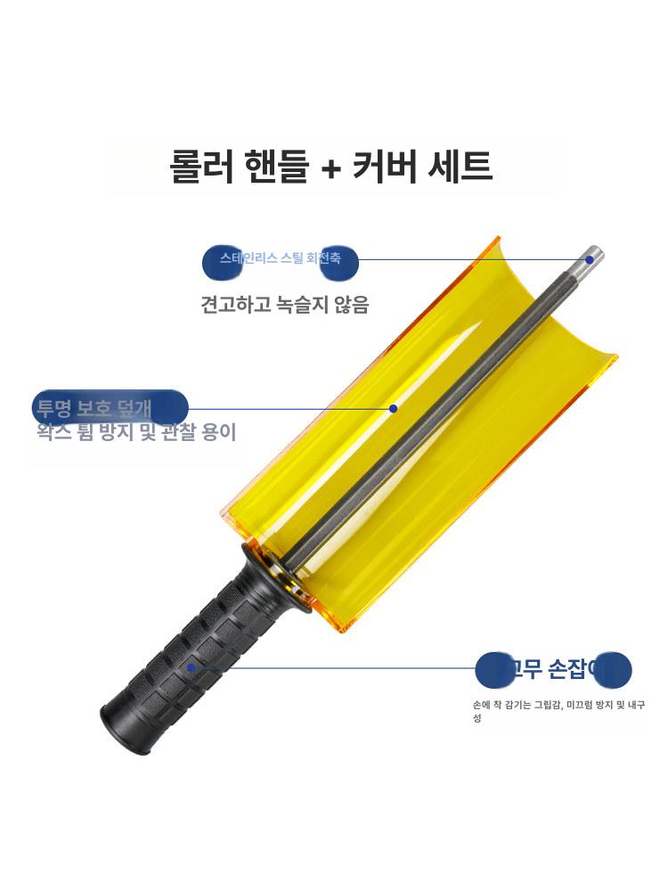스노우보드 왁싱 롤러 교체 구리 스키 정비 관리 전동 청소관리 도구 스키 보수 브러쉬 - 상세 이미지 5