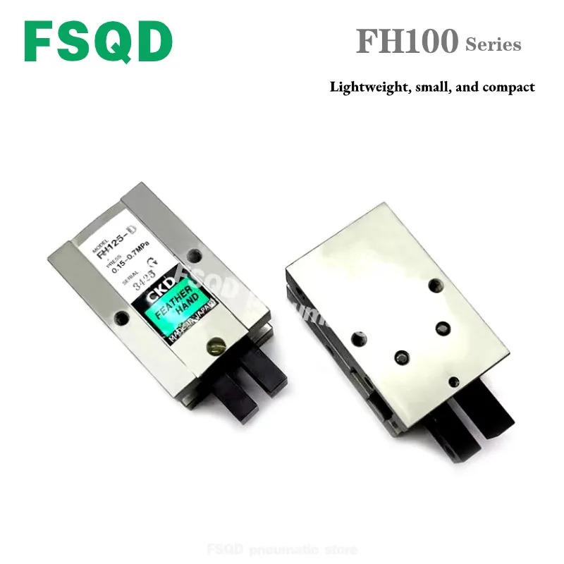 FH110-D FH112-D FH116-D FH120-D FH125-D CKD 에어 실린더미니 평행 핸드 FH100 시리즈 복동형