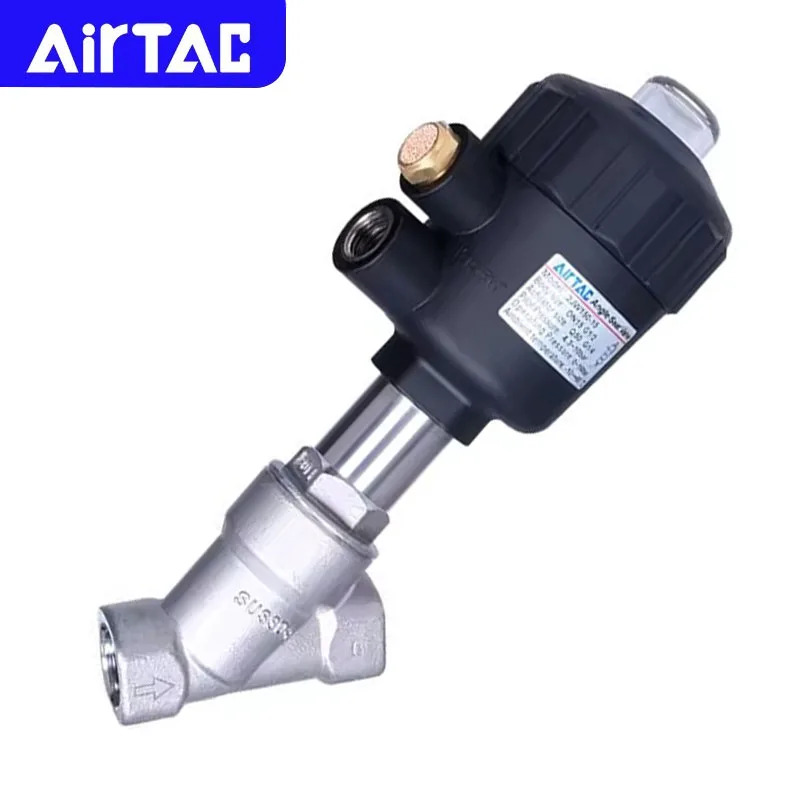 AIRTAC 304 스테인레스 스틸 2JW 앵글 시트 밸브 2/2 웨이 2JW150-10 15/200 250-25/320-32Q40/50/63/80 유체 제어
