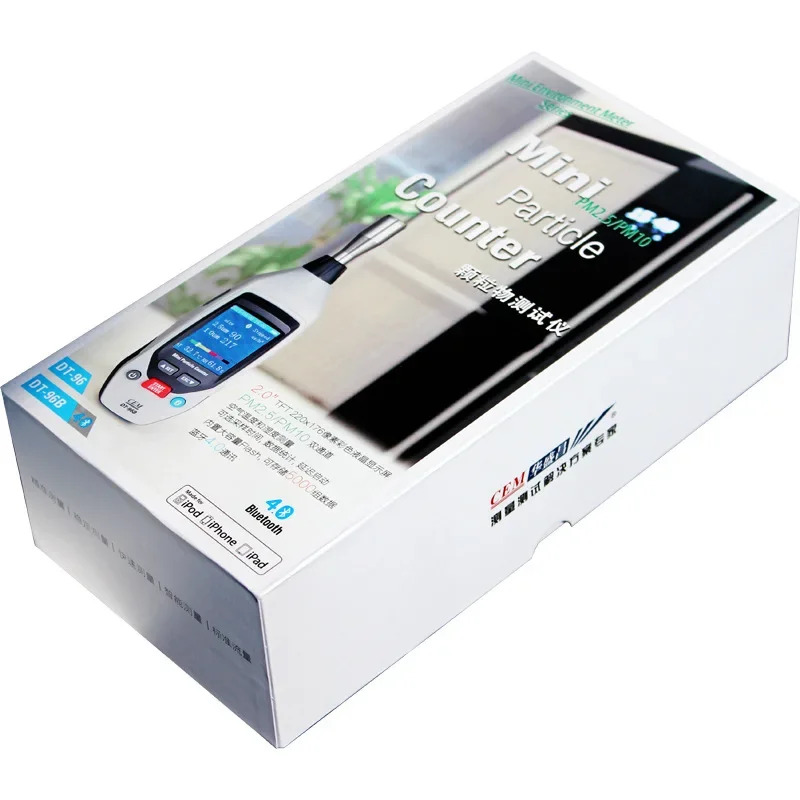 CEM huashengchang 레이저 PM2.5 휴대먼지 감지기 DT-96 공 모니터 DT-96B