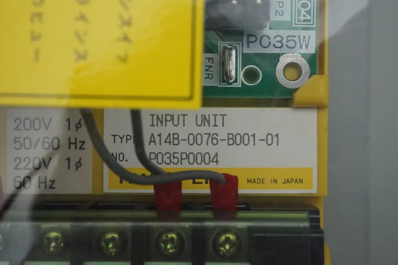 A14B-0076-B001 리퍼 Fanuc 전원 입력 보드 장치는 가 상태로 리퍼되었습니다.