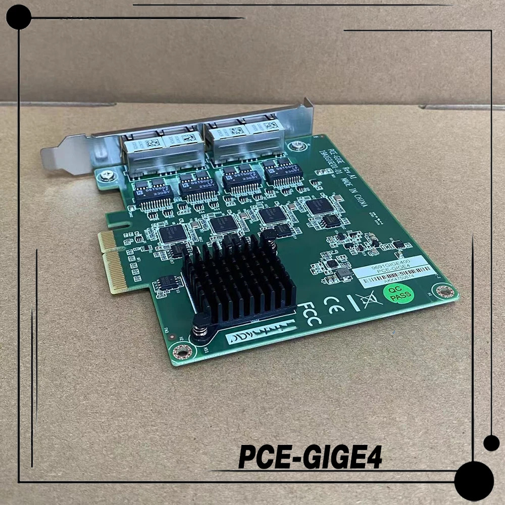 Advantech 이더넷 확장 카드 PCE-GIGE4-00A1 PCE-GIGE4