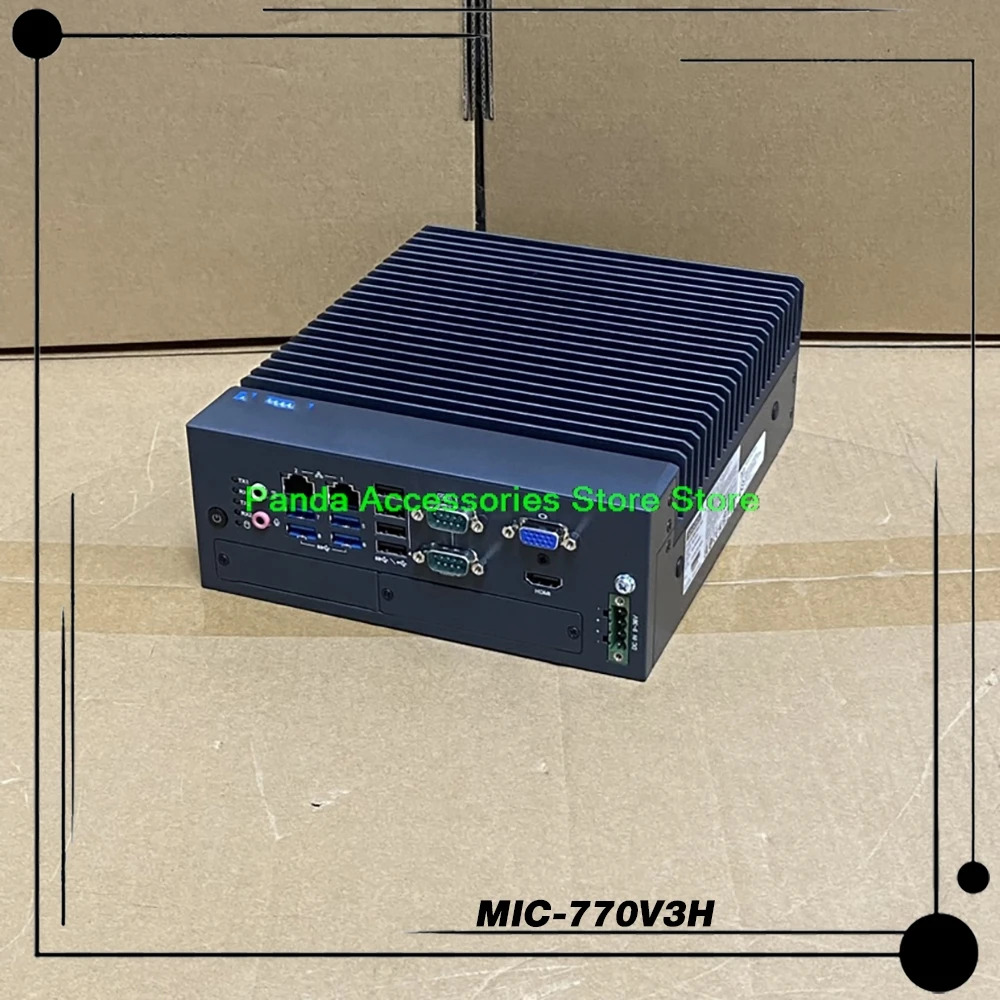 어드밴텍 임베디드 IPC 컴팩트경우 여러 산업 리케이션 AI 알고리즘 확장 MIC-770V3H 시스템은 포함되지 않음