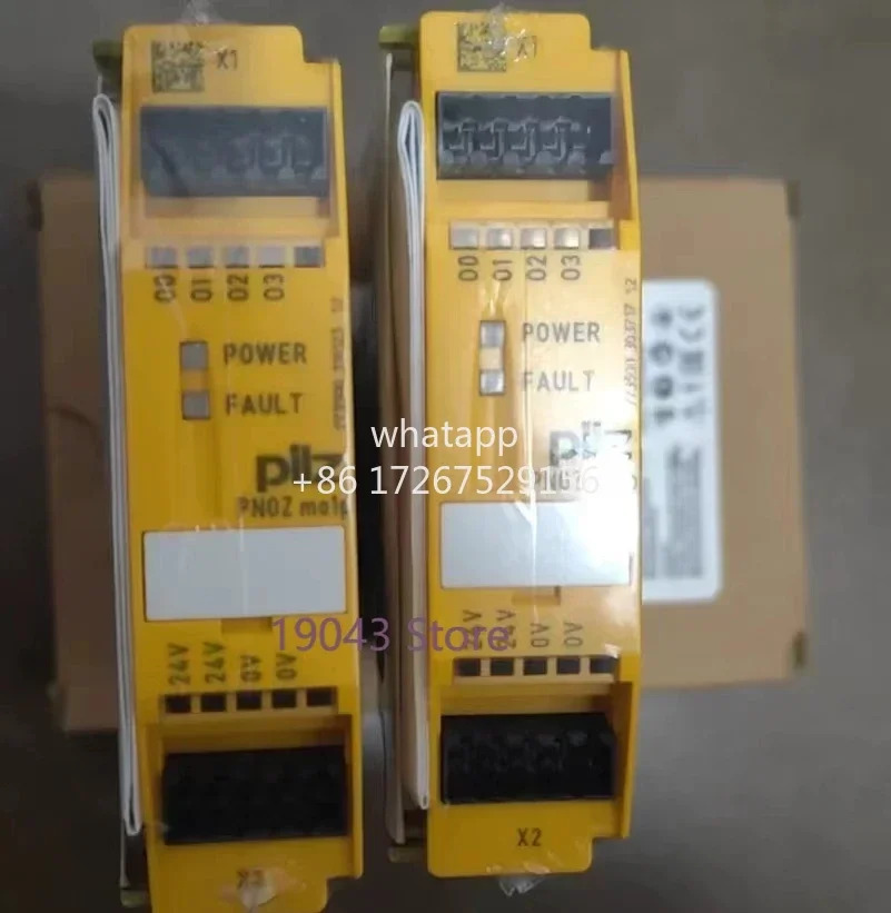 원본 Pilz 안전 릴레이 PNOZ 773500 777355 787355