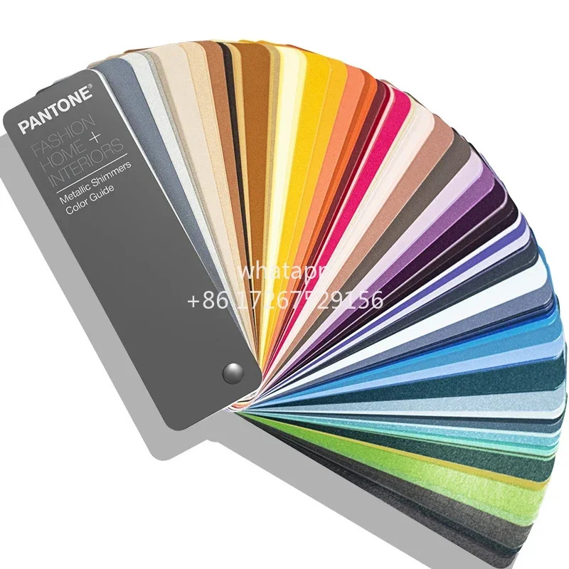 컬러 카드 TPM 플래시 메탈 Pantone 가이드 200색 FHIP310N