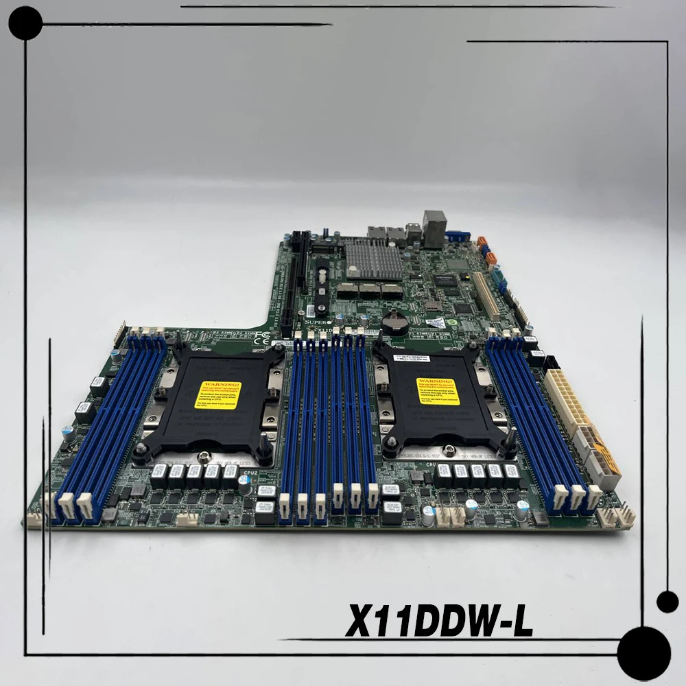 Supermicro X11DDW-L 워크스테이션 마더보드intel호환 C621 LGA-3647 DDR4 PCI-E 3.0