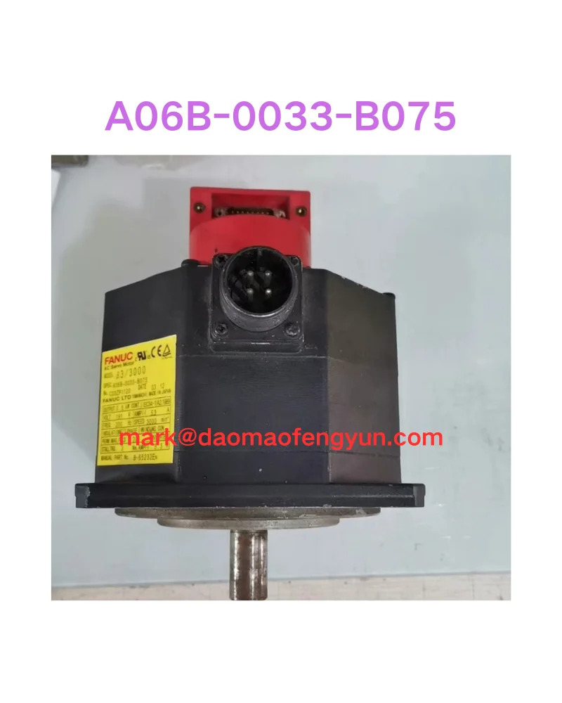 A06B-0033-B075 리퍼 서보모터 OK