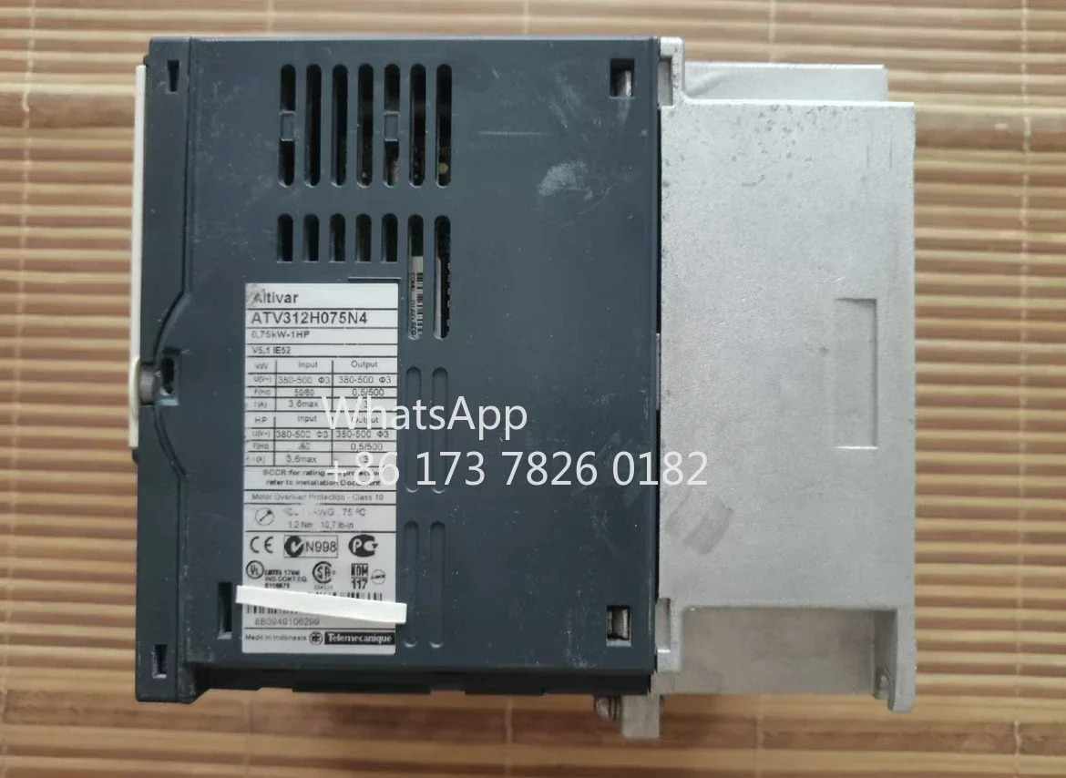 인버터 ATV312H075N4 0.75KW/380V는상태로 리퍼되었습니다.