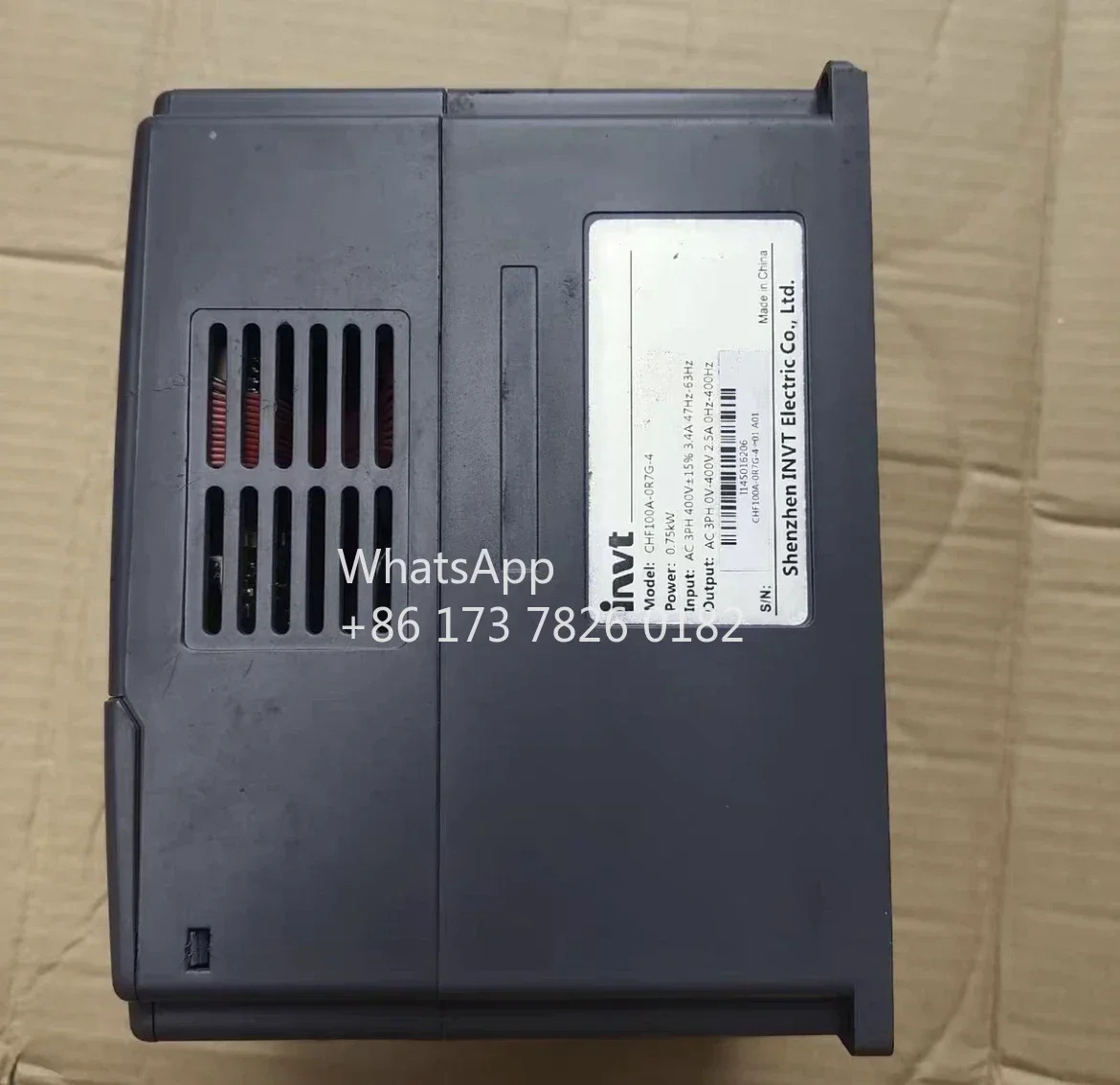 인버터 CHF100A-0R7G-4 0.75kw