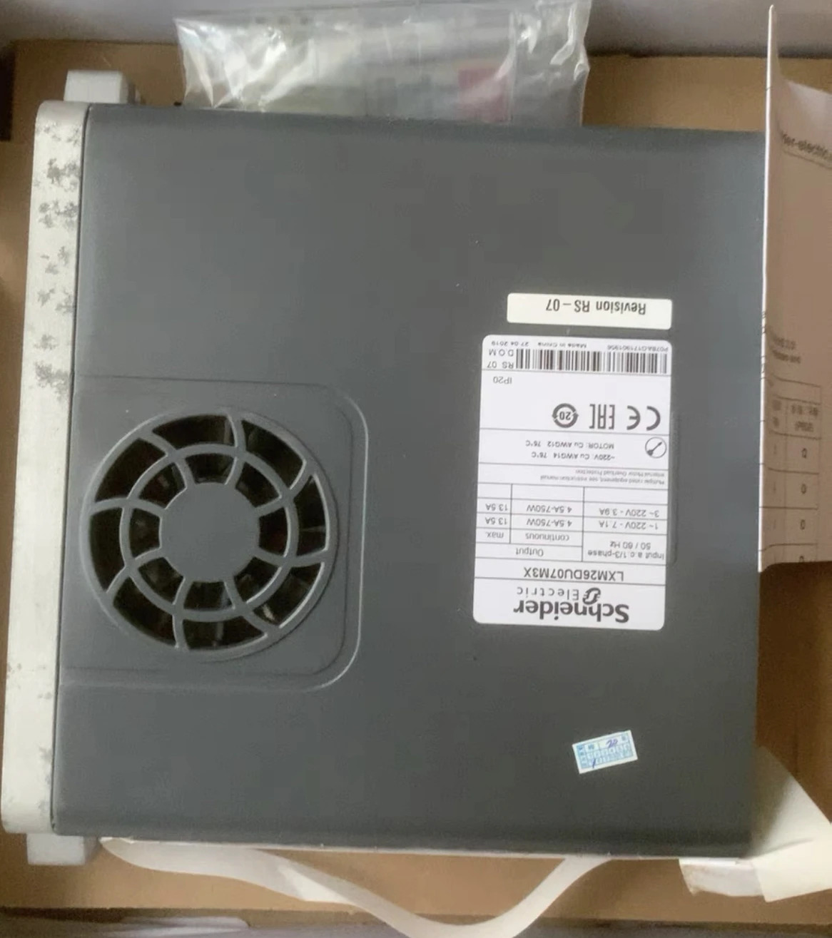 LXM26DU07M3X AC 서보 드라이브