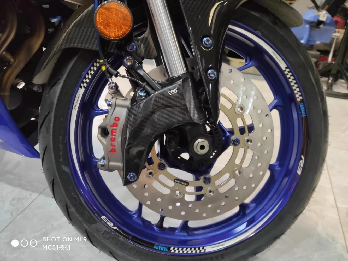수정 브레이크 풀 플로팅 MOTO-TRON 시스템 YZF-R3/MT03