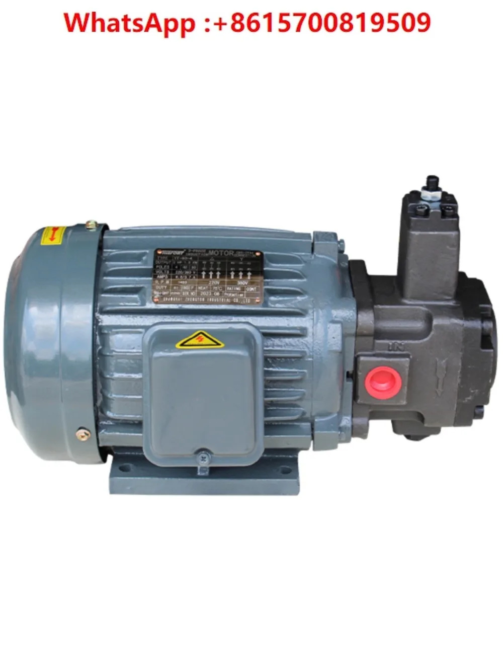 유압 오일 펌프 모터 유닛 헤드 0.75KW-1.5KW-VP20-2.2KW-3.7KW vp20VP40vp30