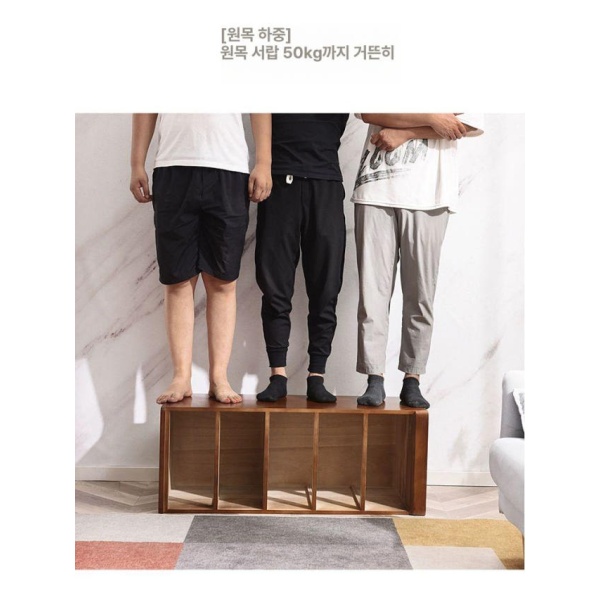 프리미엄 원목 와이드 틈새 서랍장 40cm 틈새서랍장 원목색 20cm 호두색 4개 - 상세 이미지 2