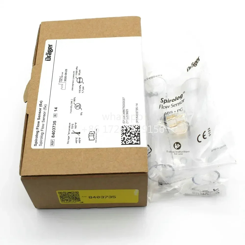 Drager Sina / Sina3005 PCS 오리지널 새 Spirolog 유량센서 8403735