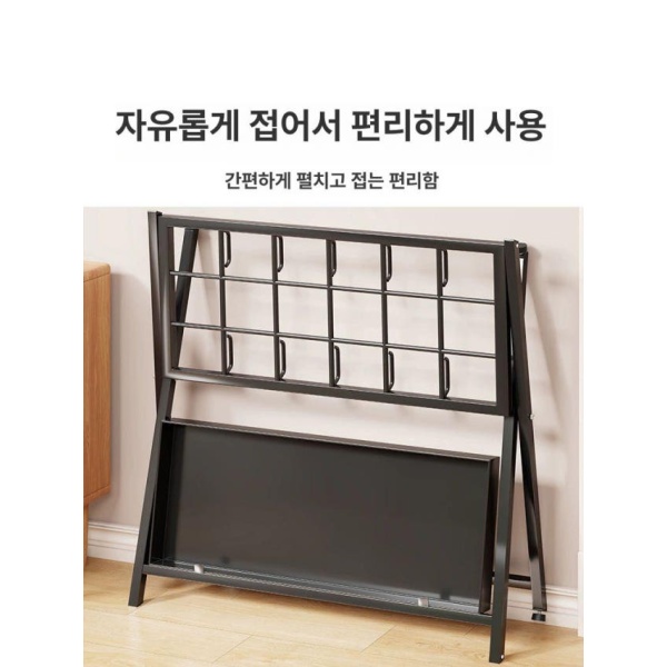 모던 철제 블랙 우산 보관함 꽂이 보관대 블랙 - 상세 이미지 3