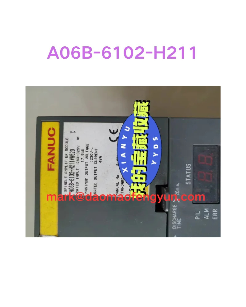 A06B-6102-H211 리퍼 서보 드라이브 확인