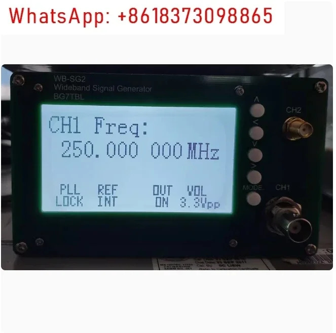 광대역 신호 발생기 전력 조정 BG7TBL WB-SG2 1Hz 6G 4.4G 9.5G 15G 18G 20G