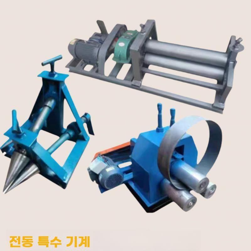 철판 압연기 금속 롤링기 동판 플레이트 압착기 롤러 코일링 30cm 50축 (최대 1mm) - 상세 이미지 4