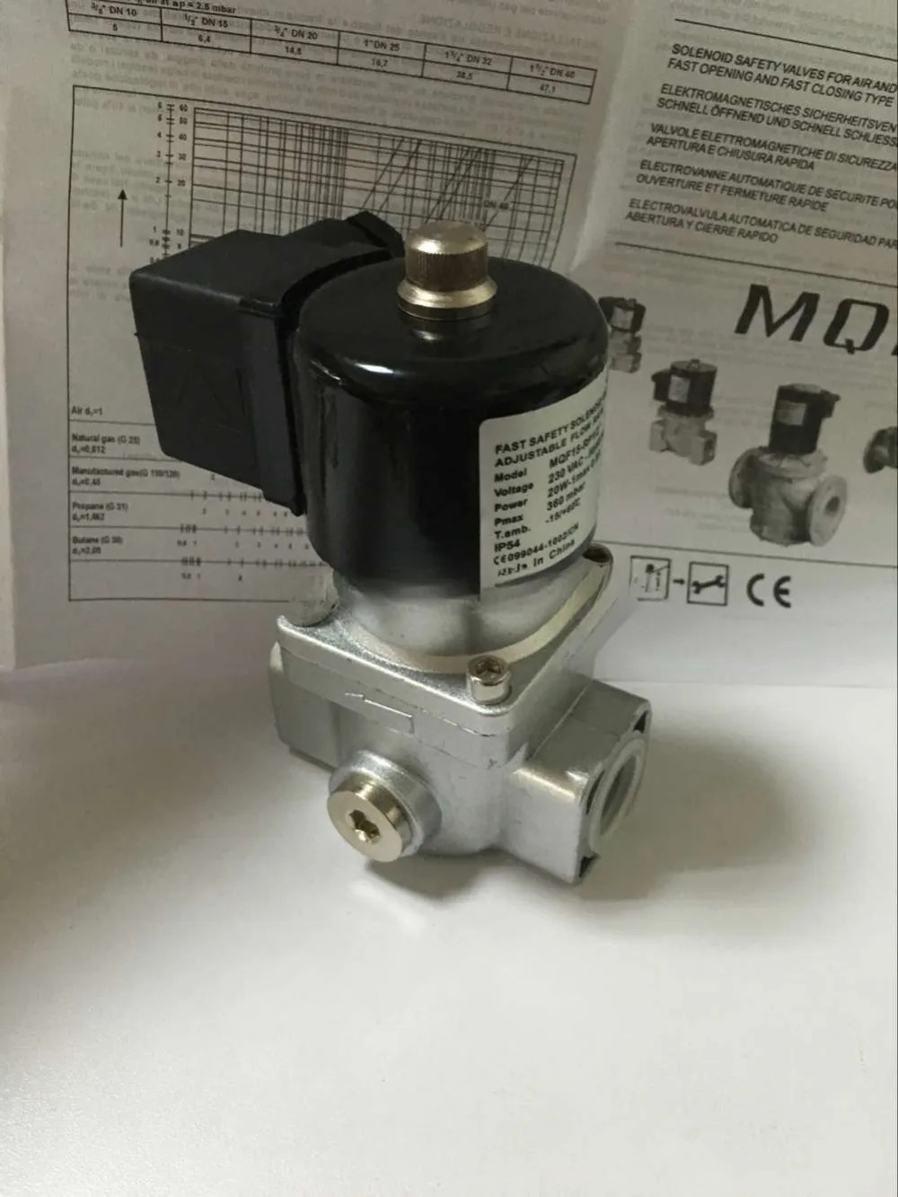 MQF40-Rp1 1/2 DN40 MQF50-RP2 DN50 솔레노이드 밸브 코일 2 인치