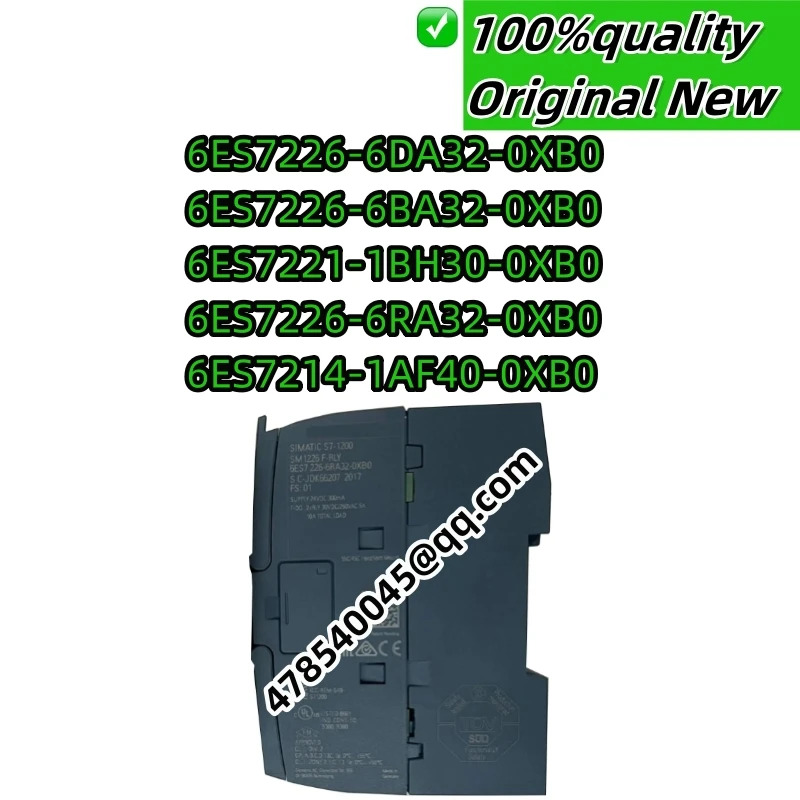 새제품 산업용 6ES7226-6DA32-0XB0 6ES7226-6BA32-0XB0 6ES7221-1BH30-0XB0 6ES7226-6RA32-0XB0 6ES7214-1AF40-0XB