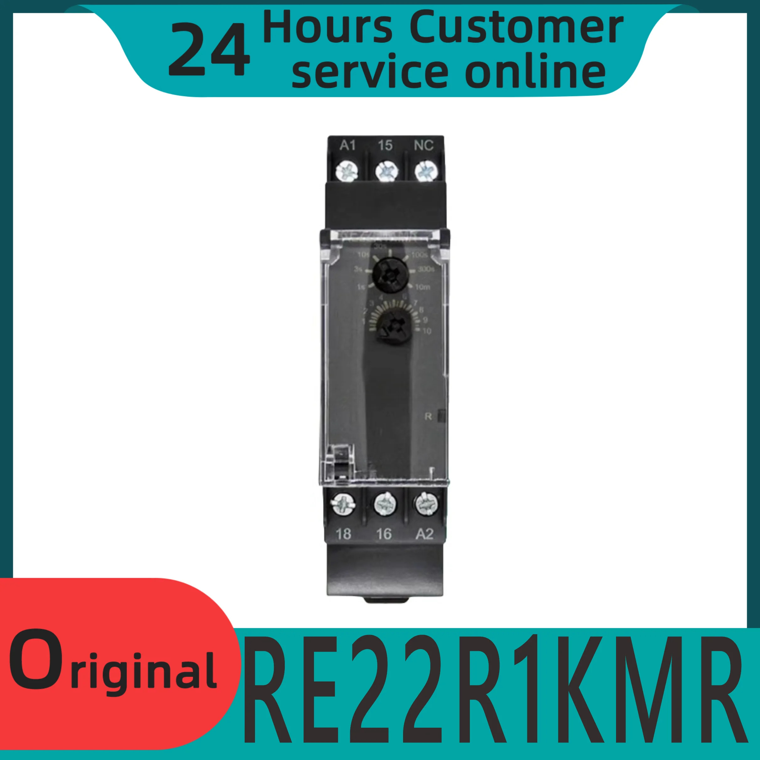 오리지널 전원 차단 지연 시릴레이 RE22R1KMR RE22-R1KMR