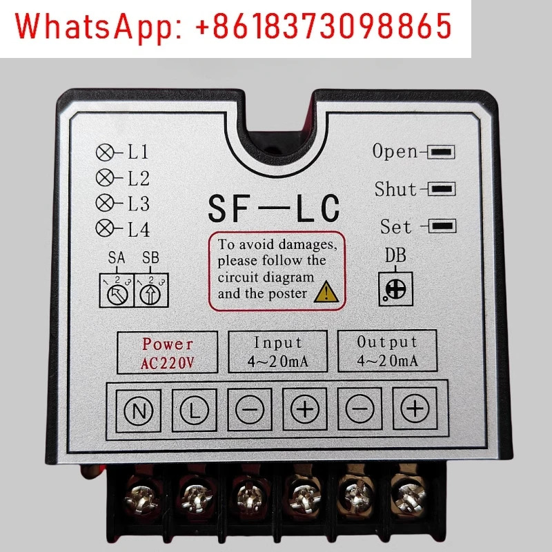 SF-LC SF-LB SF-ZB SF-ZC 전동 액추에이터 밸브 제어 모듈 영어 버전