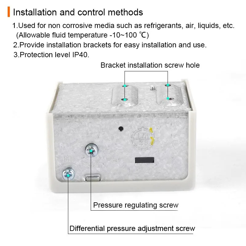 AIRTAC 공압 기계 감지 압력 스위치 컨트롤러 조정 가능PK510 PK506 PK503