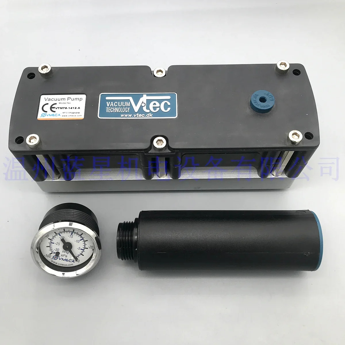 VTM75-1412-A VTEC VMECA 진공 발생기 0.75KW 다단 이젝터