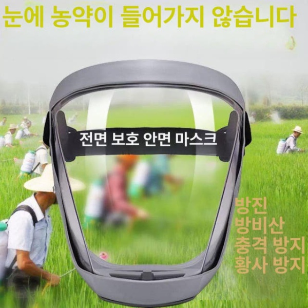 최강방진 마스크 농약 전면 방제 일회용 1세대 L급 보호 1개 1세대 l급 전면 보호 1개 - 상세 이미지 2