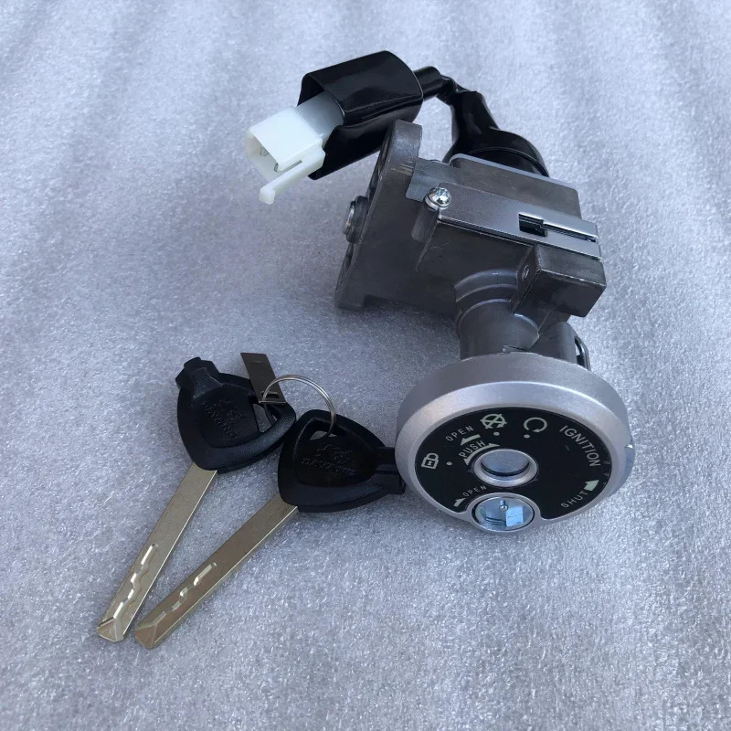 점화 스위치 키 VPS125T-21 VRF150T-39 앞 좌석 커버 잠금 장치 125T-20