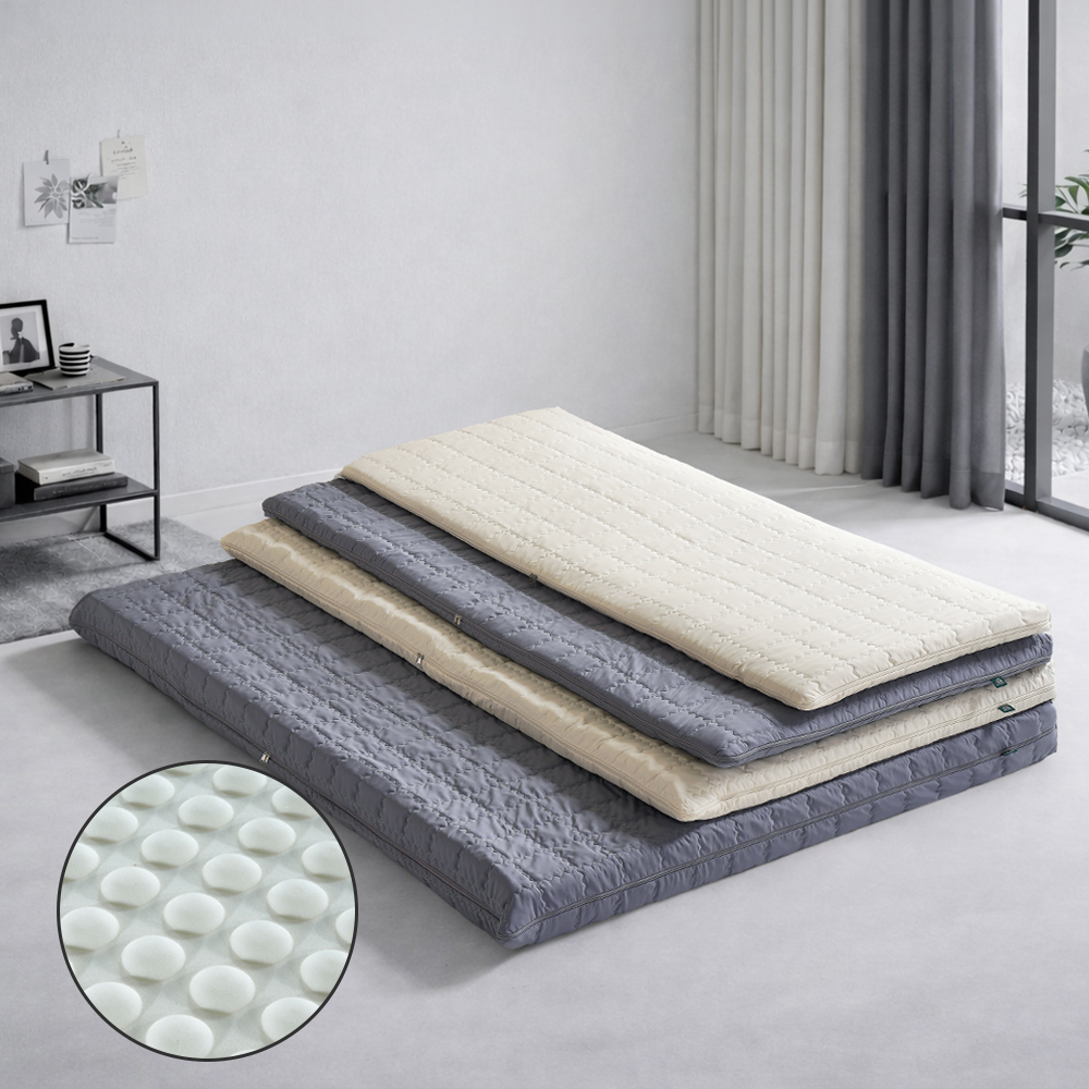 접이식 케미컬 볼 라텍스 매트리스 침대 바닥 자취 1인용 수면매트 MS 5cm