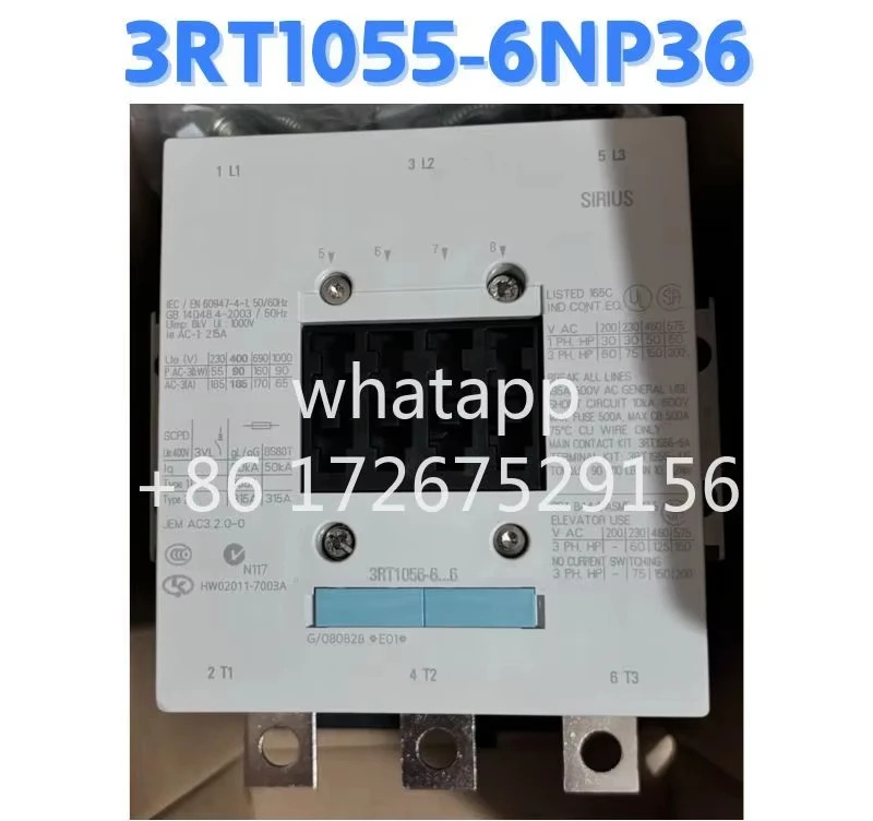 접촉기 3RT1055-6NP36 원본