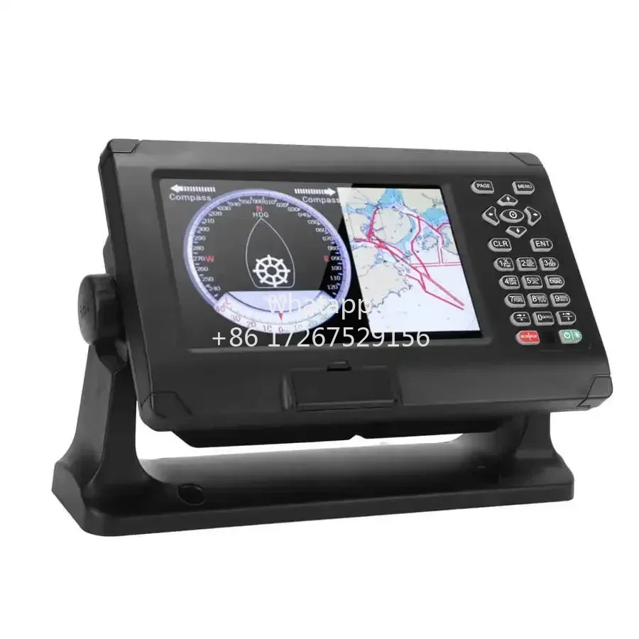 8In 해양 보트 GNSS 차트 플로터 GPS BDS 네비게이터 C-Map키