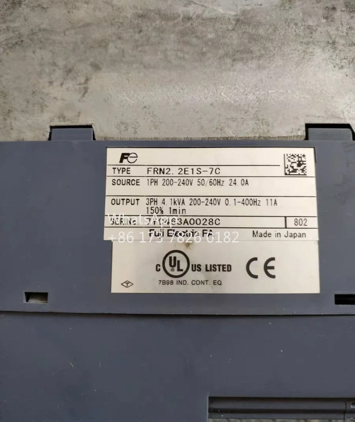 리퍼 E1s 변환기 FRN2.2E1S-7C 2.2KW 230V