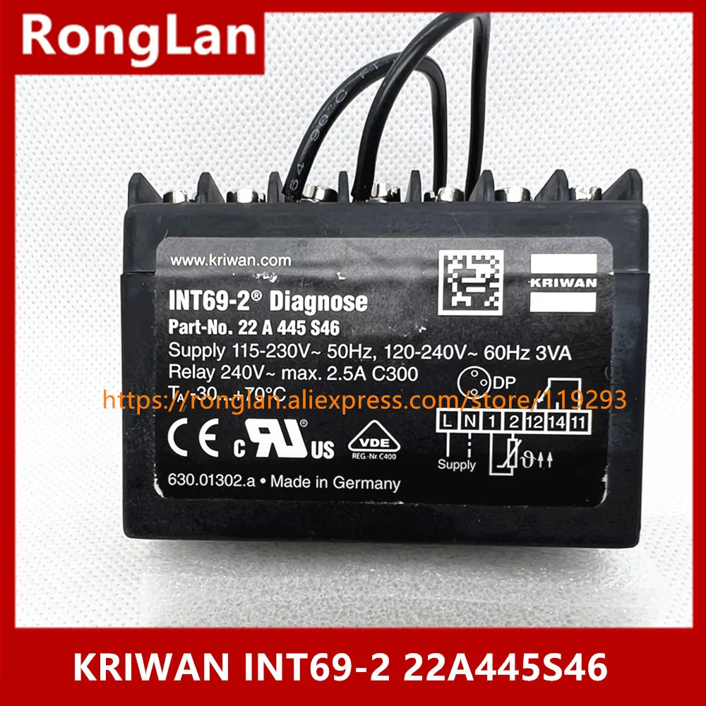 BELLA 전기 모터 보호 모듈 독일 KRIWAN INT69-2 22A445S46