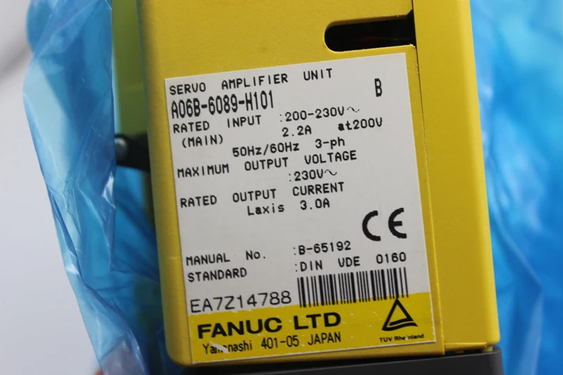 CNC 시스템 기계A06B-6089-H101 Fanuc 서보 드라이브