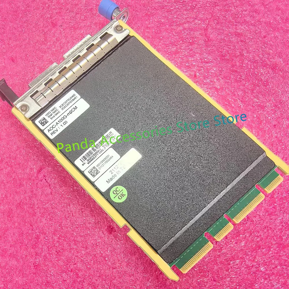 슈퍼마이크로 Aiom NIC 듀얼 포트 100G AOC-A100G-m2CM