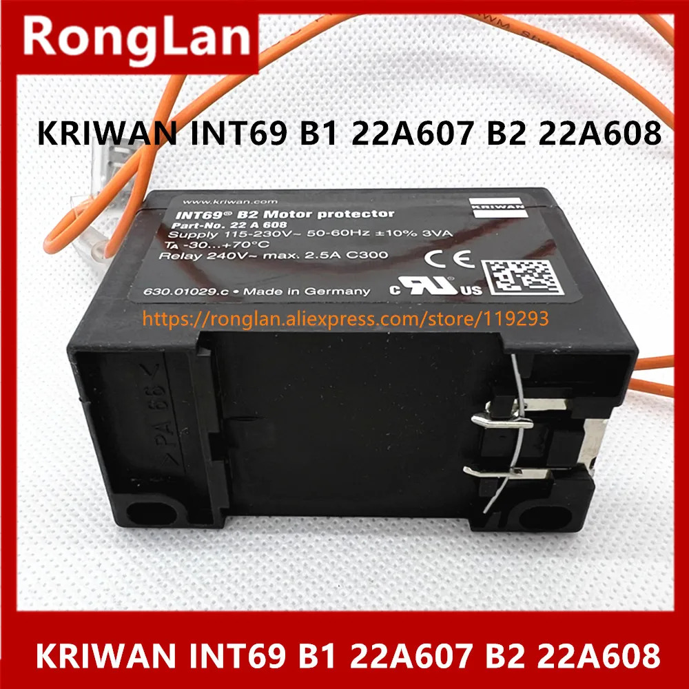 BELLA 독일 KRIWAN 모터 보호 모듈 INT69 B1 22A607 B2 22A608 비젤 전용