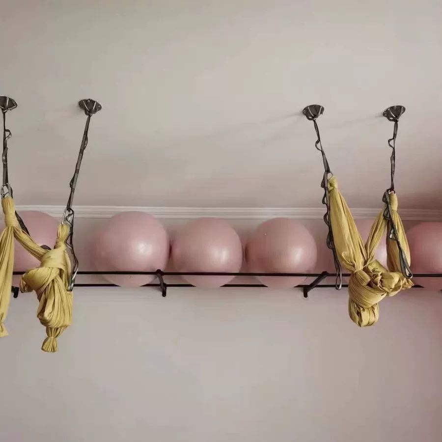 필라테스 거치대 짐볼 벽걸이 보관대 헬스 랙 스탠드 정리함 홀더 정리대 돔볼 - 상세 이미지 4