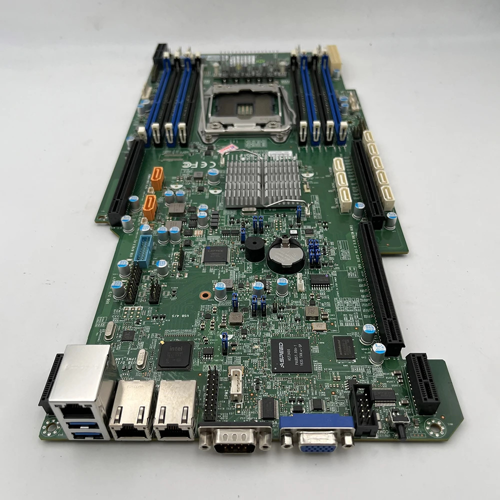 Supermicro 서버 마더보드 X99 C612 DDR4 지원 E5-26 V3 V4 X10SRG-F