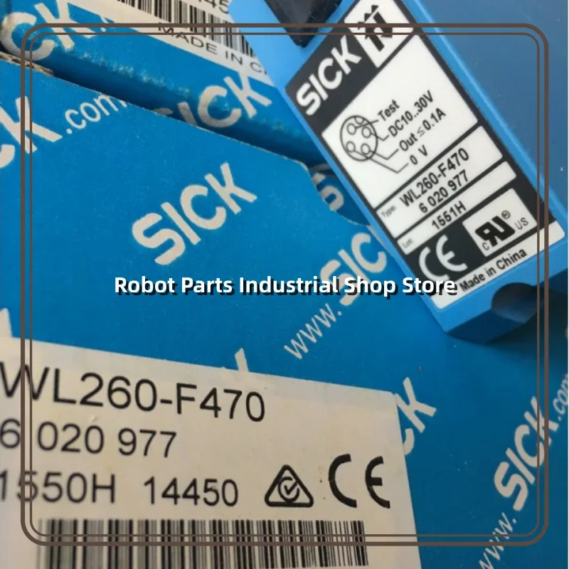원본 SICK WL260-F470 No. 6020977 광전스위치