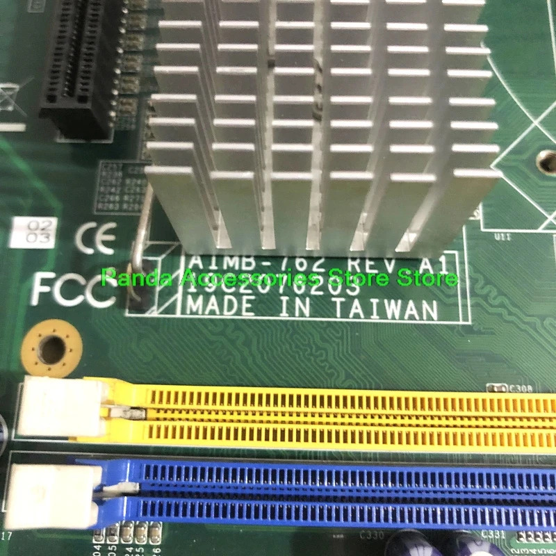 어드밴텍 산업제어 보드듀얼 네트워크 포트 5xPCI 2xCOM 2xLAN RAM LGA775 CPU AIMB-762 REV.A1 AIMB-762G2