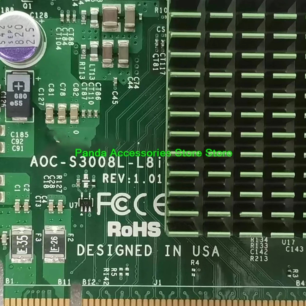 Supermicro AOC-S3008L-L8I 12G/b SAS SATA 패스스루 확장 카드용
