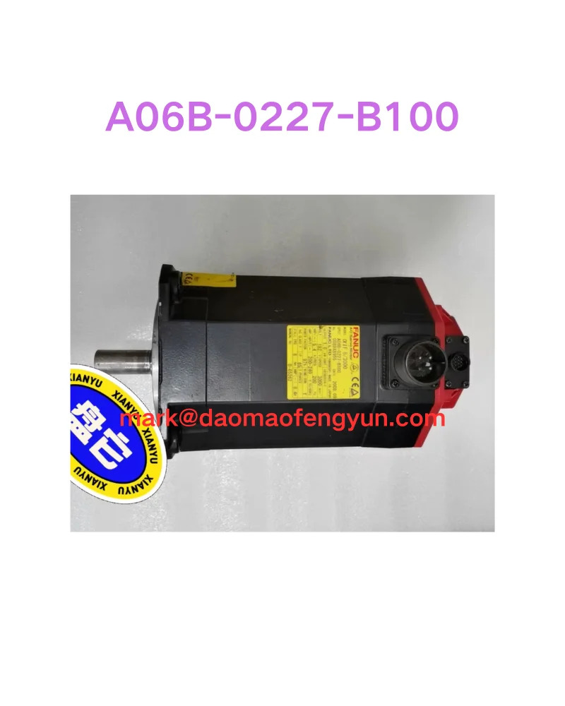 A06B-0227-B100 리퍼 서보모터 OK