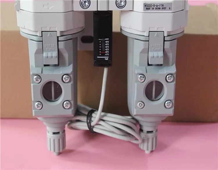W3000-8-W-FM1M3000-8-W-F1M 금속 컵 공압식 2피스